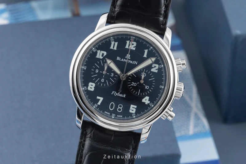 Blancpain Leman chronograph steel automatic men's watch 2885F-1130-53B [2600360]