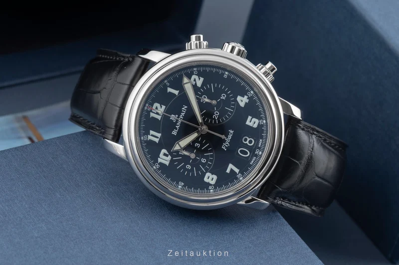 Blancpain Leman chronograph steel automatic men's watch 2885F-1130-53B [2600360]