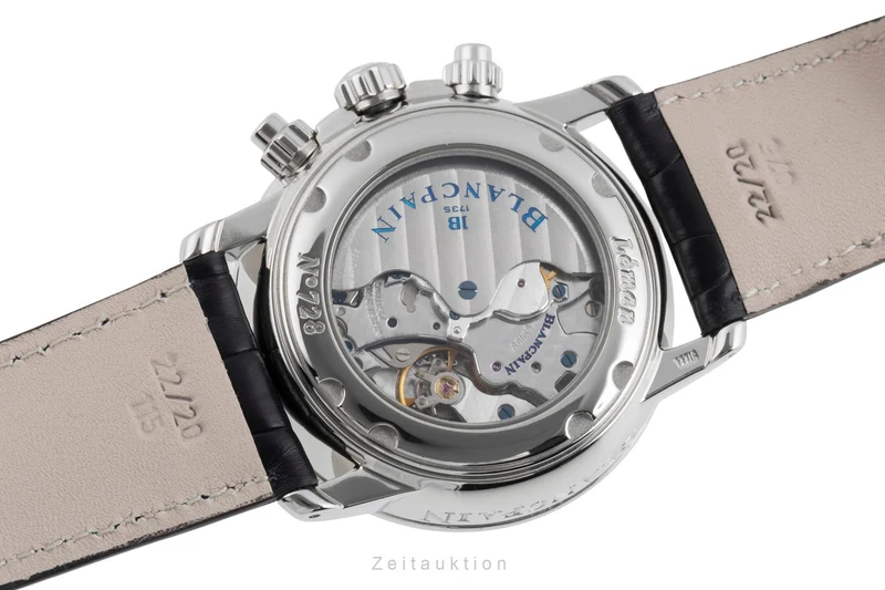 Blancpain Leman chronograph steel automatic men's watch 2885F-1130-53B [2600360]