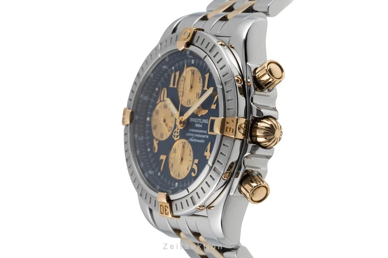 Breitling Chronomat chronograph steel / gold automatic men's watch B13356 [2600663]