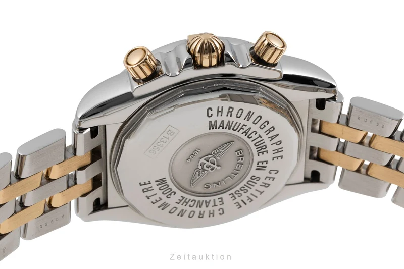 Breitling Chronomat chronograph steel / gold automatic men's watch B13356 [2600663]