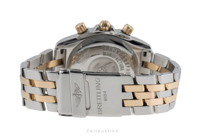 Breitling Chronomat chronograph steel / gold automatic men's watch B13356 [2600663]