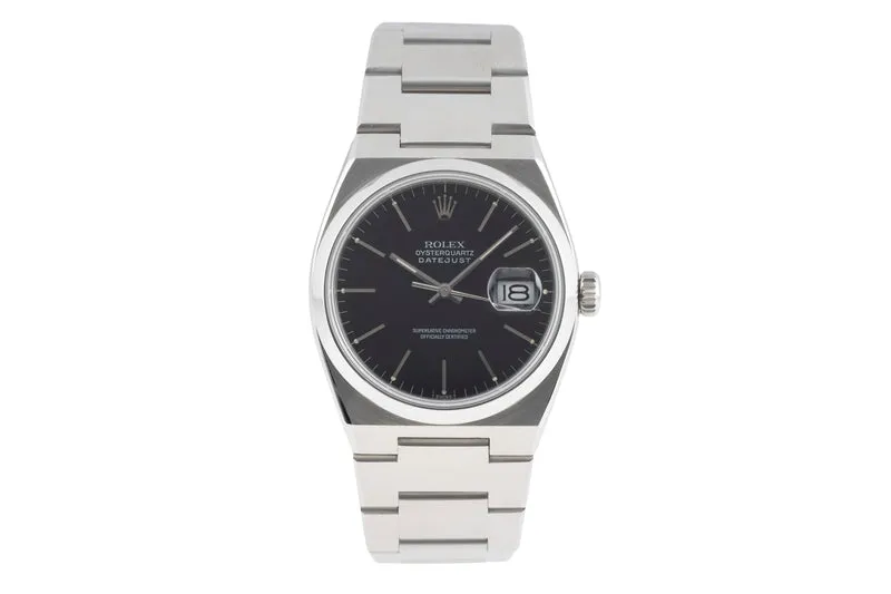 Rolex Datejust steel quartz men's watch 17000 [2600548]