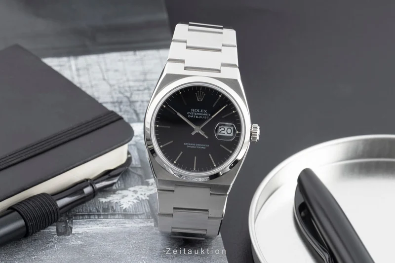 Rolex Datejust steel quartz men's watch 17000 [2600548]
