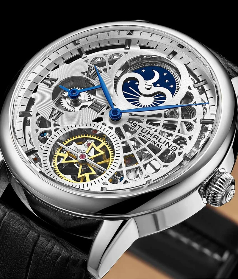 Stührling 3926 Automatic 43mm Skeleton