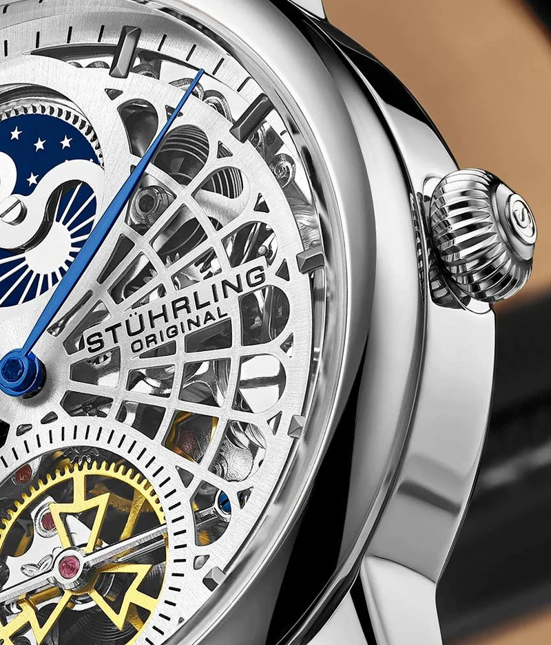 Stührling 3926 Automatic 43mm Skeleton