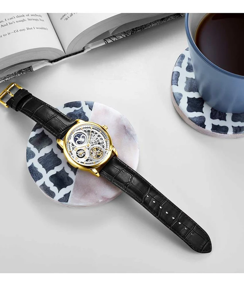 Stührling 3926 Automatic 43mm Skeleton