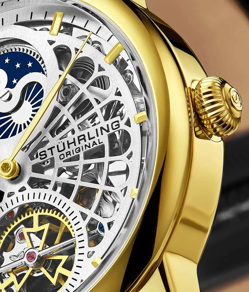Stührling 3926 Automatic 43mm Skeleton