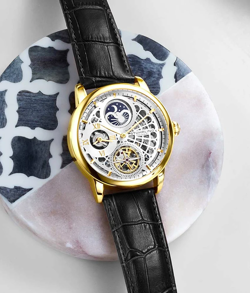 Stührling 3926 Automatic 43mm Skeleton