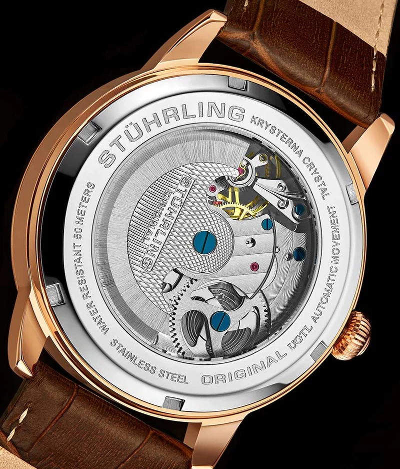 Stührling 3926 Automatic 43mm Skeleton