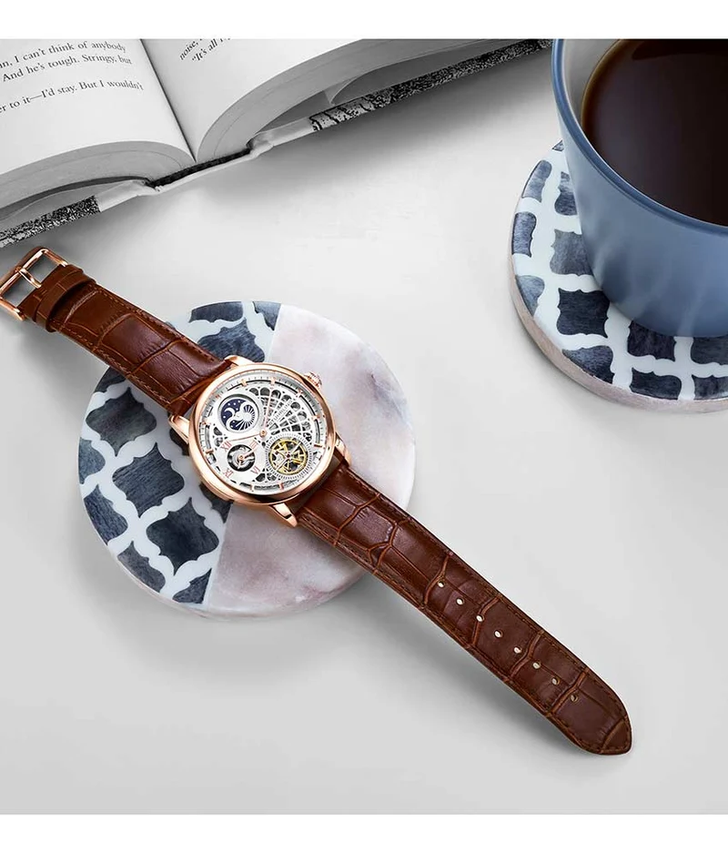 Stührling 3926 Automatic 43mm Skeleton