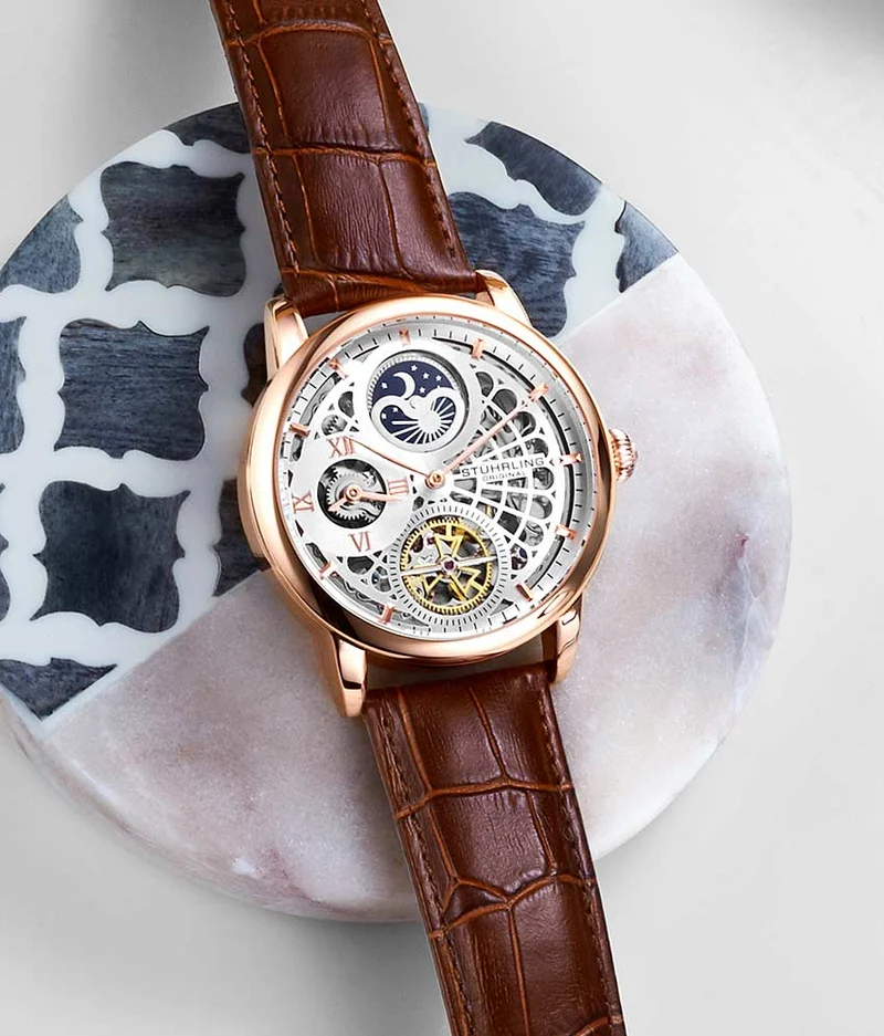 Stührling 3926 Automatic 43mm Skeleton