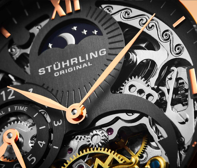 Stührling Special Reserve 571 Automatic 44mm Skeleton