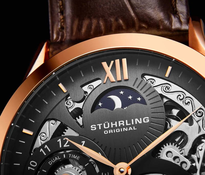 Stührling Special Reserve 571 Automatic 44mm Skeleton