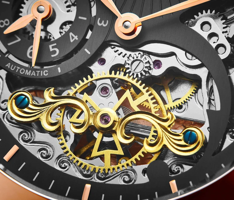Stührling Special Reserve 571 Automatic 44mm Skeleton