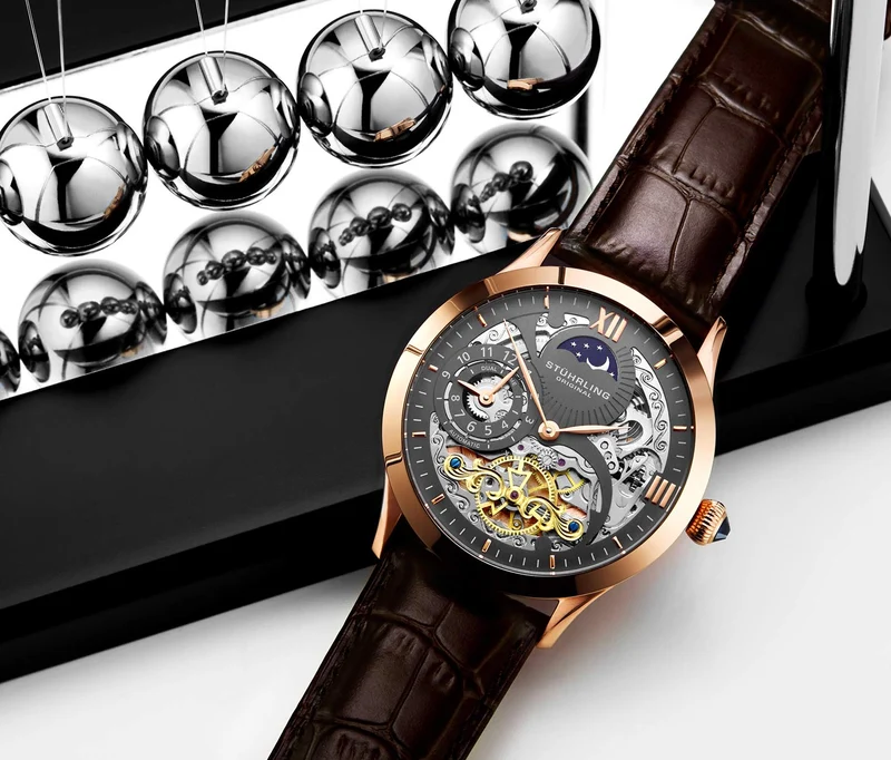 Stührling Special Reserve 571 Automatic 44mm Skeleton