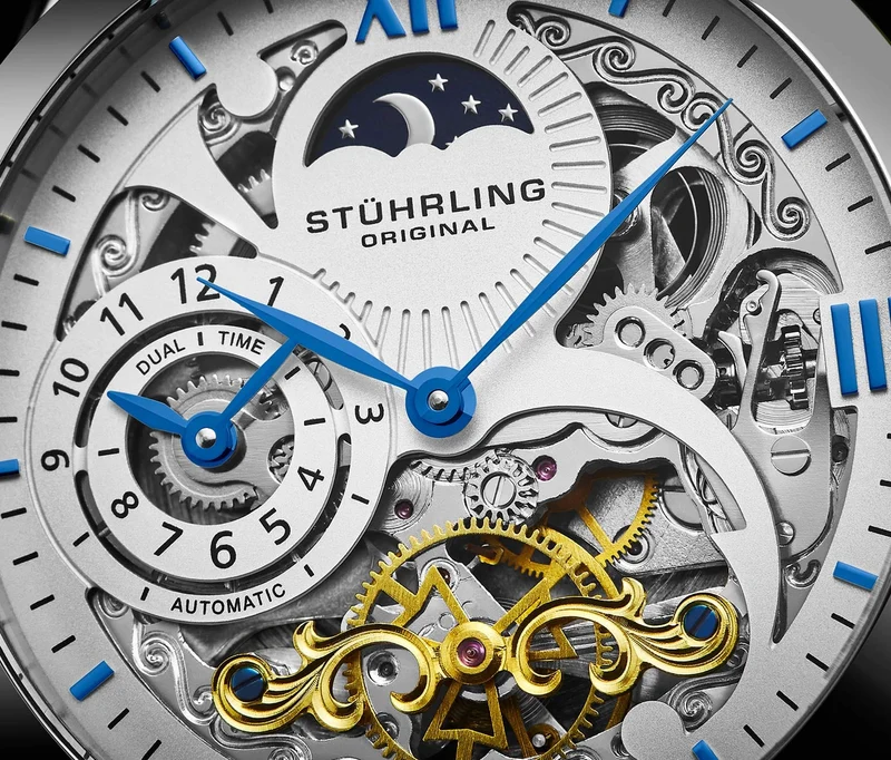 Stührling Special Reserve 571 Automatic 44mm Skeleton
