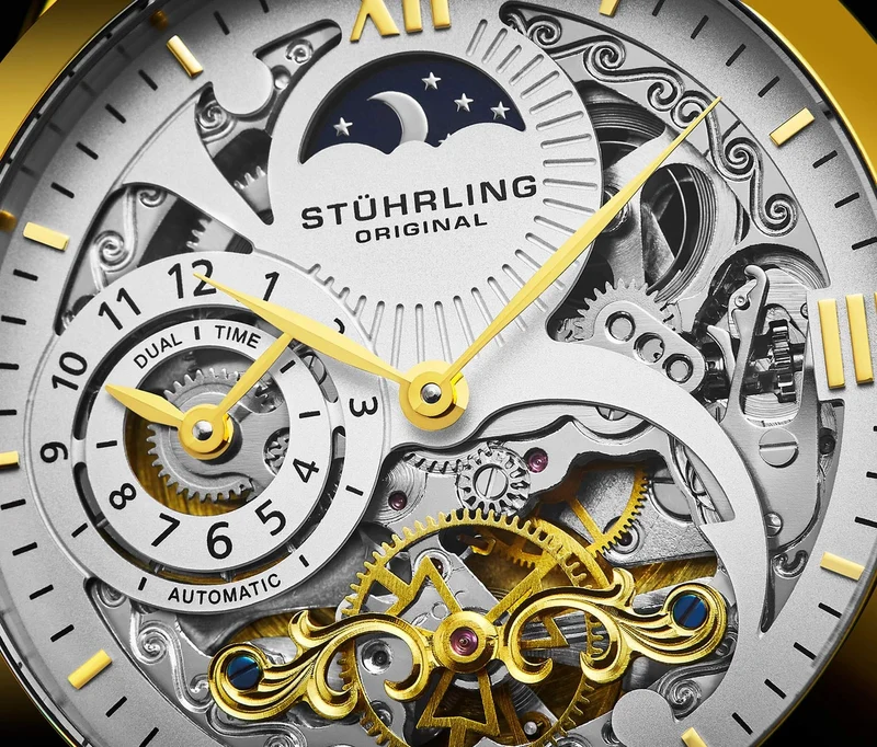 Stührling Special Reserve 571 Automatic 44mm Skeleton