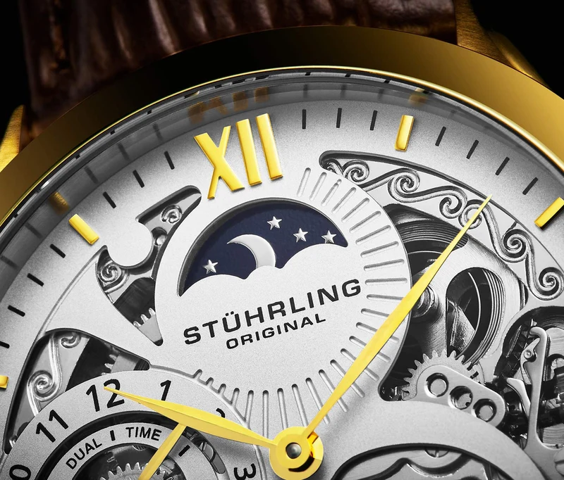 Stührling Special Reserve 571 Automatic 44mm Skeleton
