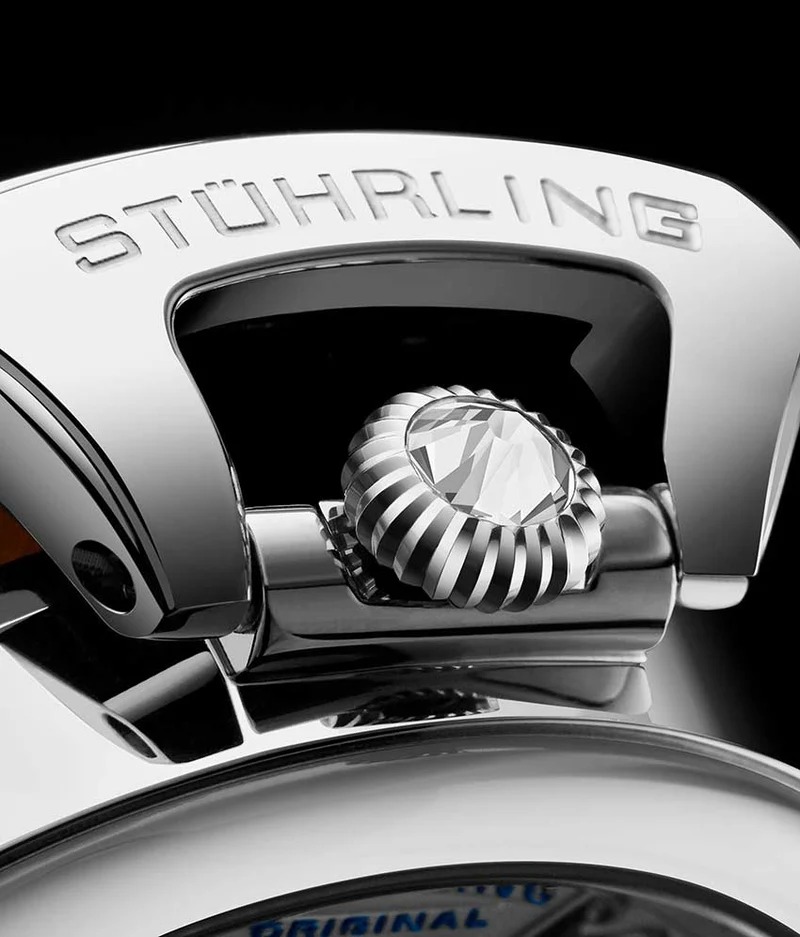 Stührling Emperor's Grand DT 127A2 Automatic 46mm Skeleton