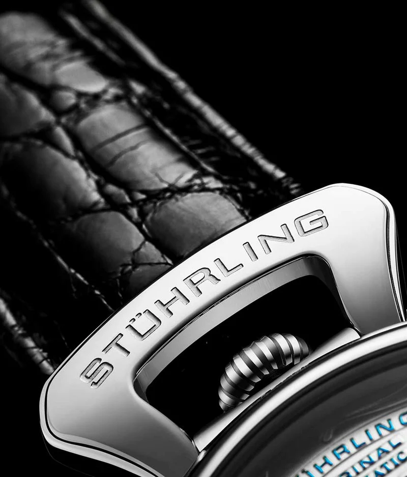 Stührling Emperor's Grand DT 127A2 Automatic 46mm Skeleton