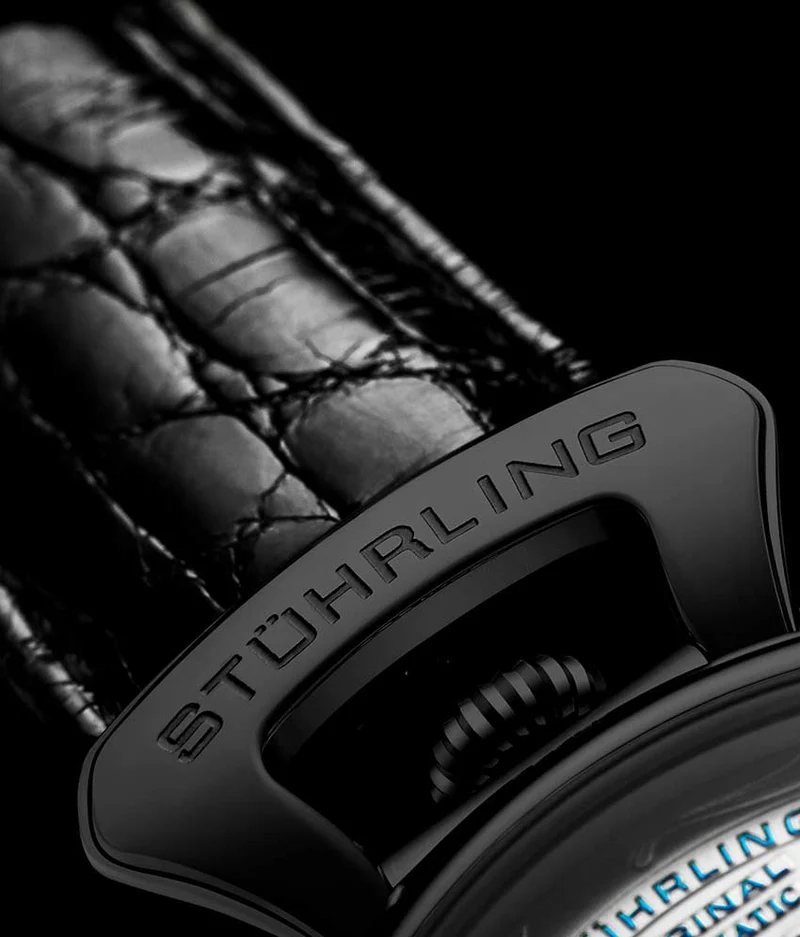 Stührling Emperor's Grand DT 127A2 Automatic 46mm Skeleton