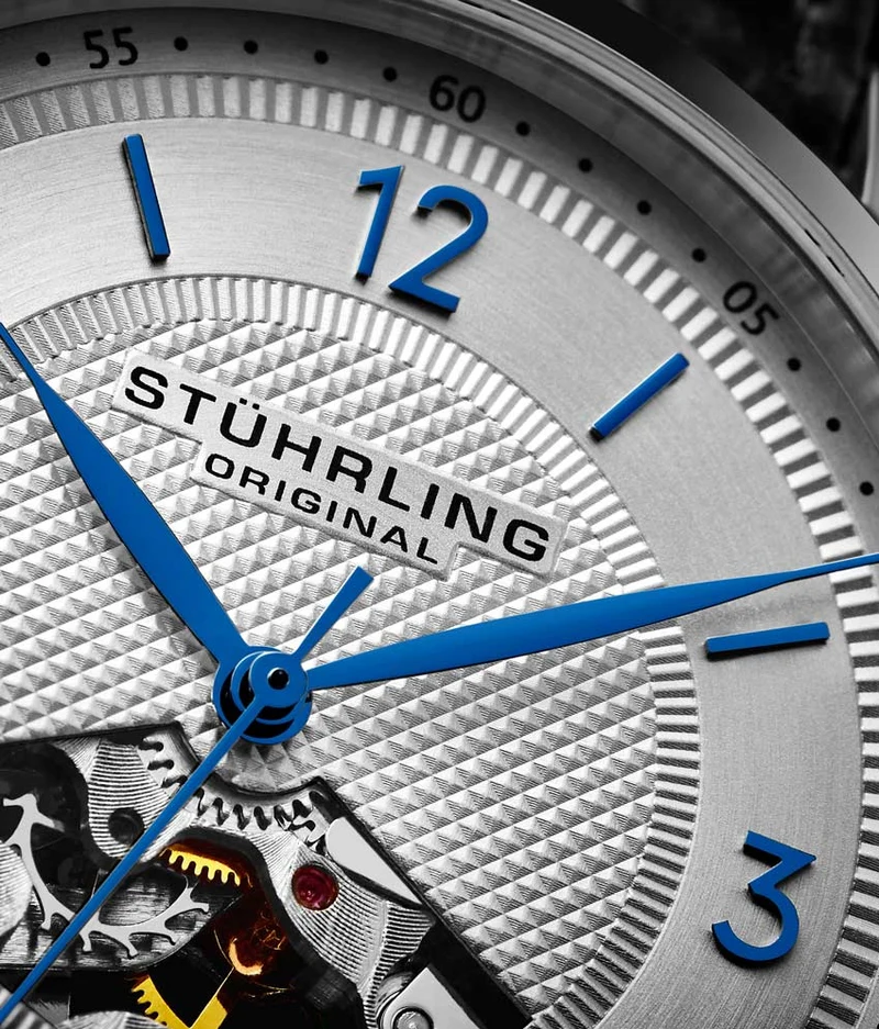 Stührling The Dynamic Hand-Wind 977 Skeleton 40mm