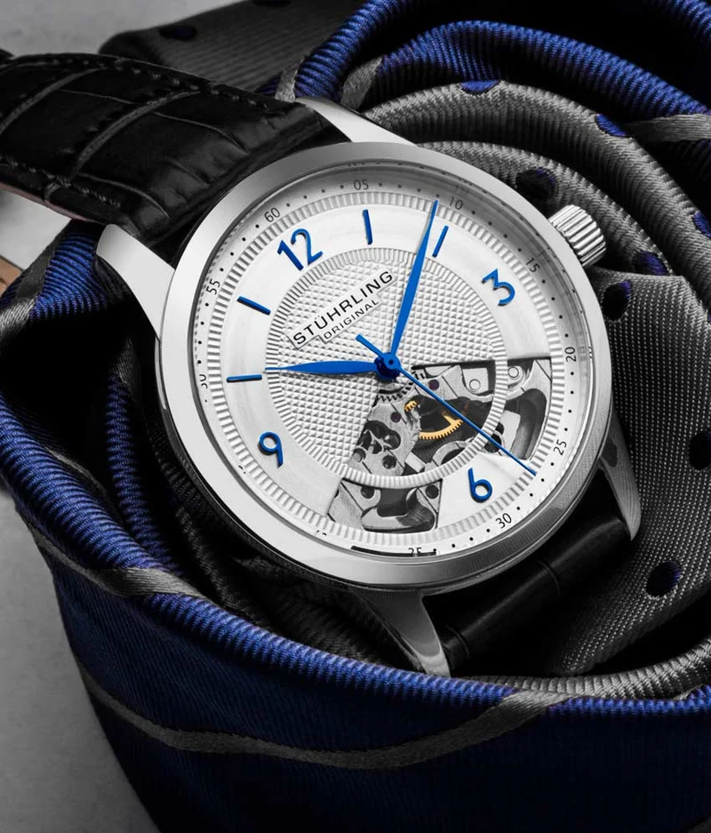 Stührling The Dynamic Hand-Wind 977 Skeleton 40mm