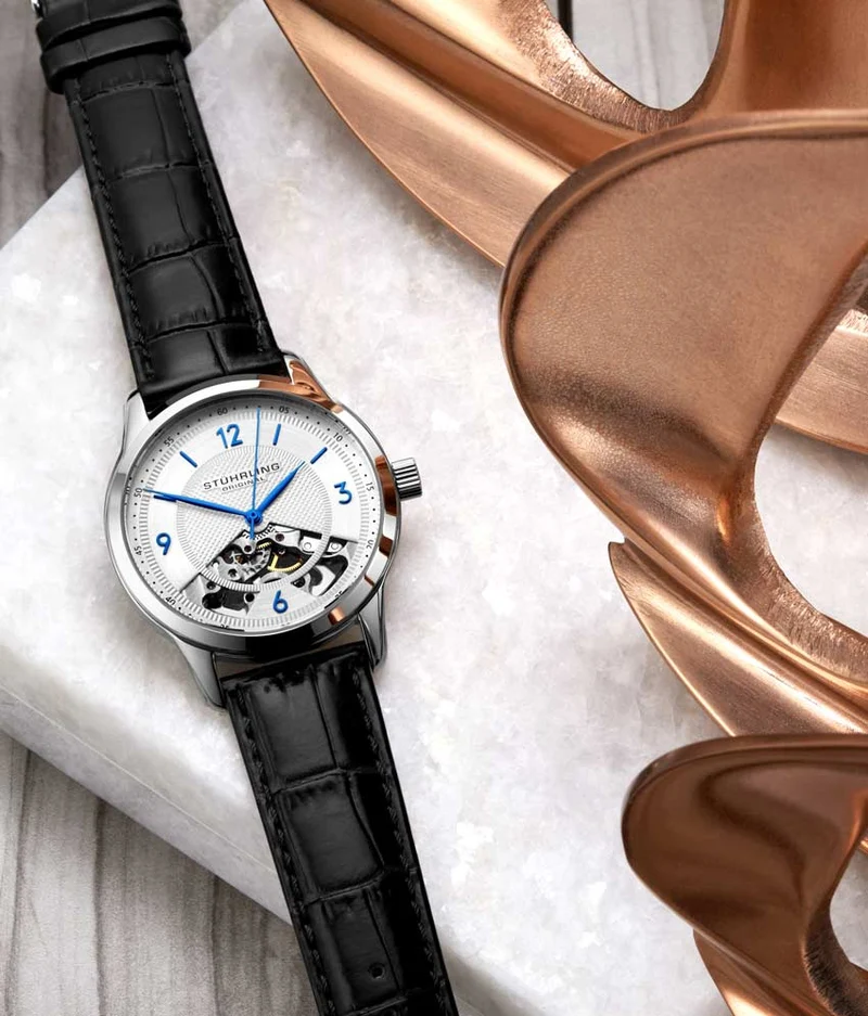 Stührling The Dynamic Hand-Wind 977 Skeleton 40mm
