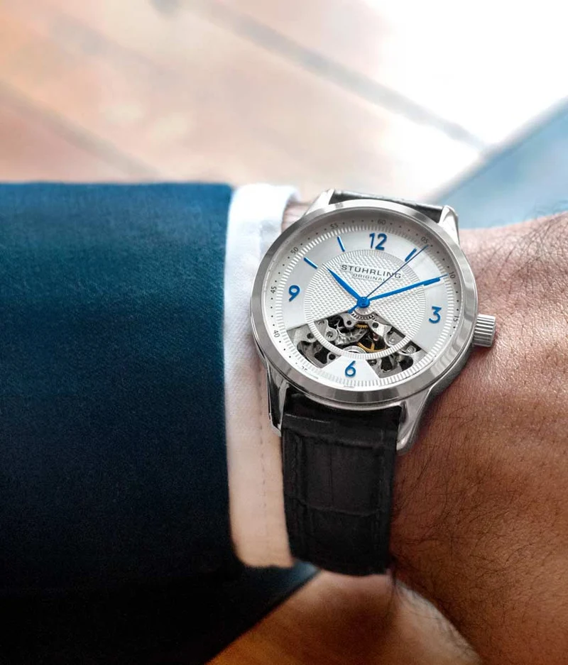Stührling The Dynamic Hand-Wind 977 Skeleton 40mm