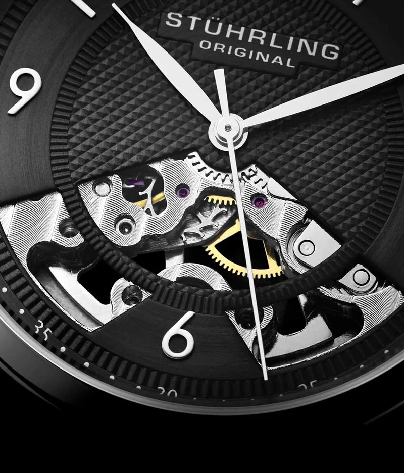 Stührling The Dynamic Hand-Wind 977 Skeleton 40mm