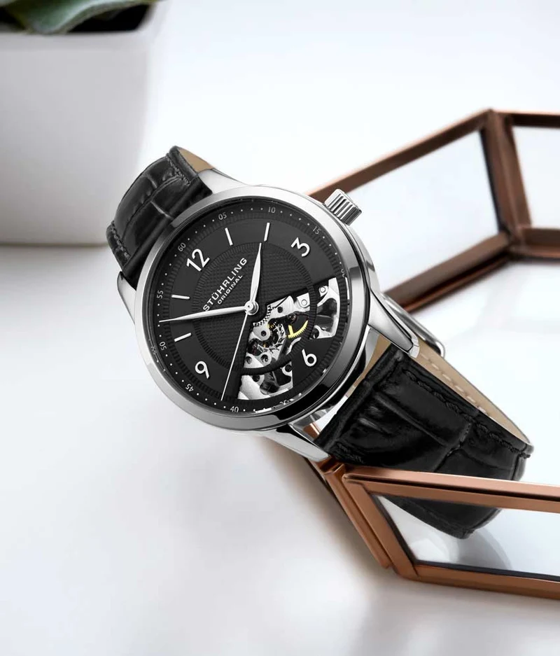 Stührling The Dynamic Hand-Wind 977 Skeleton 40mm
