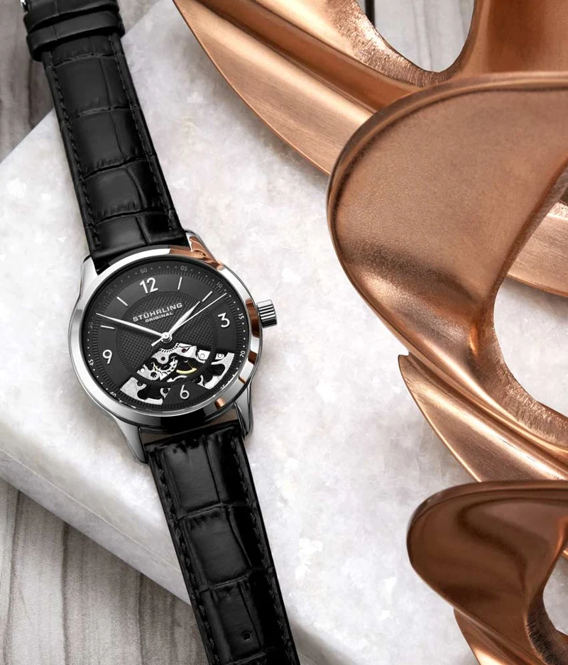 Stührling The Dynamic Hand-Wind 977 Skeleton 40mm