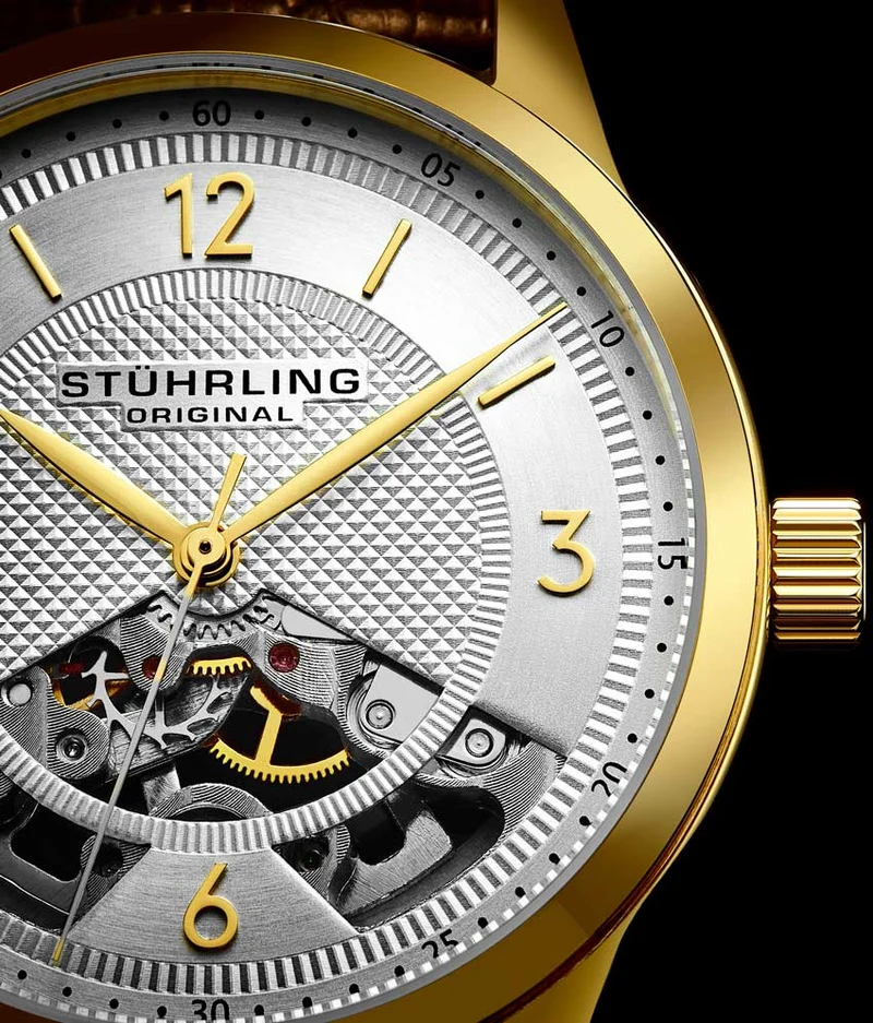 Stührling The Dynamic Hand-Wind 977 Skeleton 40mm