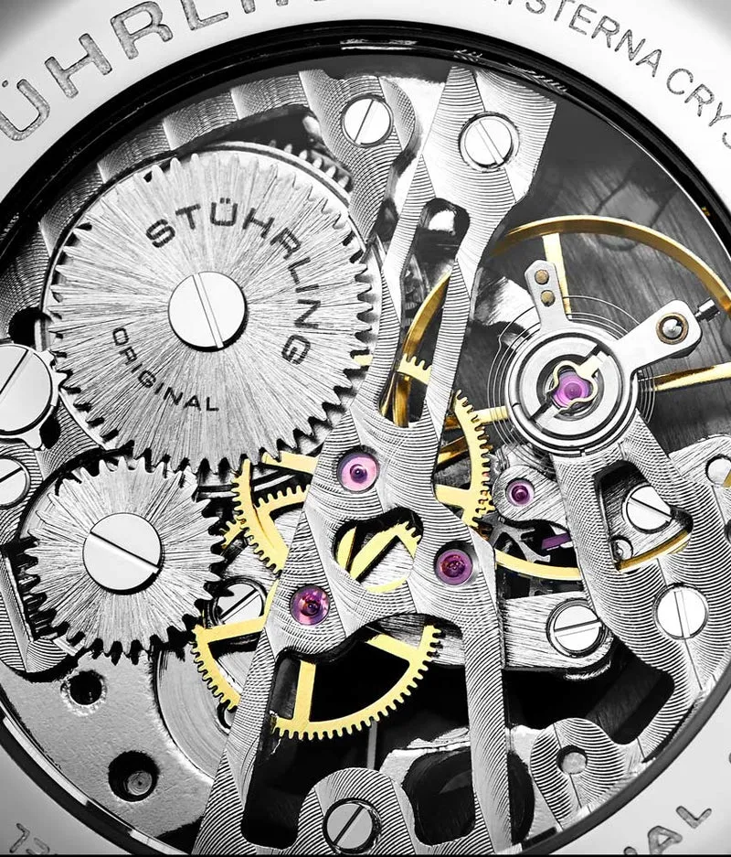 Stührling The Dynamic Hand-Wind 977 Skeleton 40mm