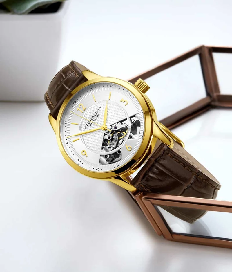 Stührling The Dynamic Hand-Wind 977 Skeleton 40mm