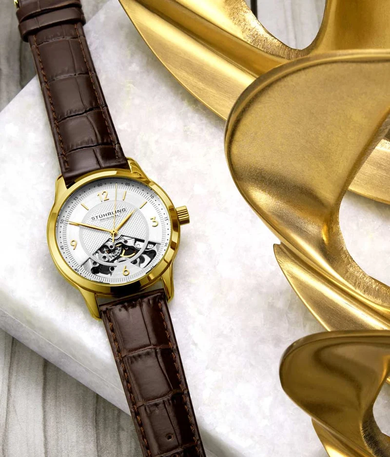 Stührling The Dynamic Hand-Wind 977 Skeleton 40mm