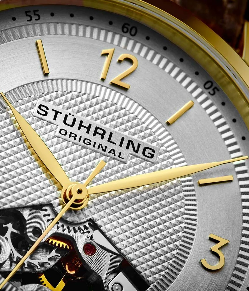 Stührling The Dynamic Hand-Wind 977 Skeleton 40mm
