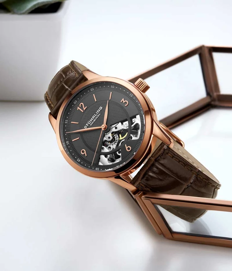 Stührling The Dynamic Hand-Wind 977 Skeleton 40mm