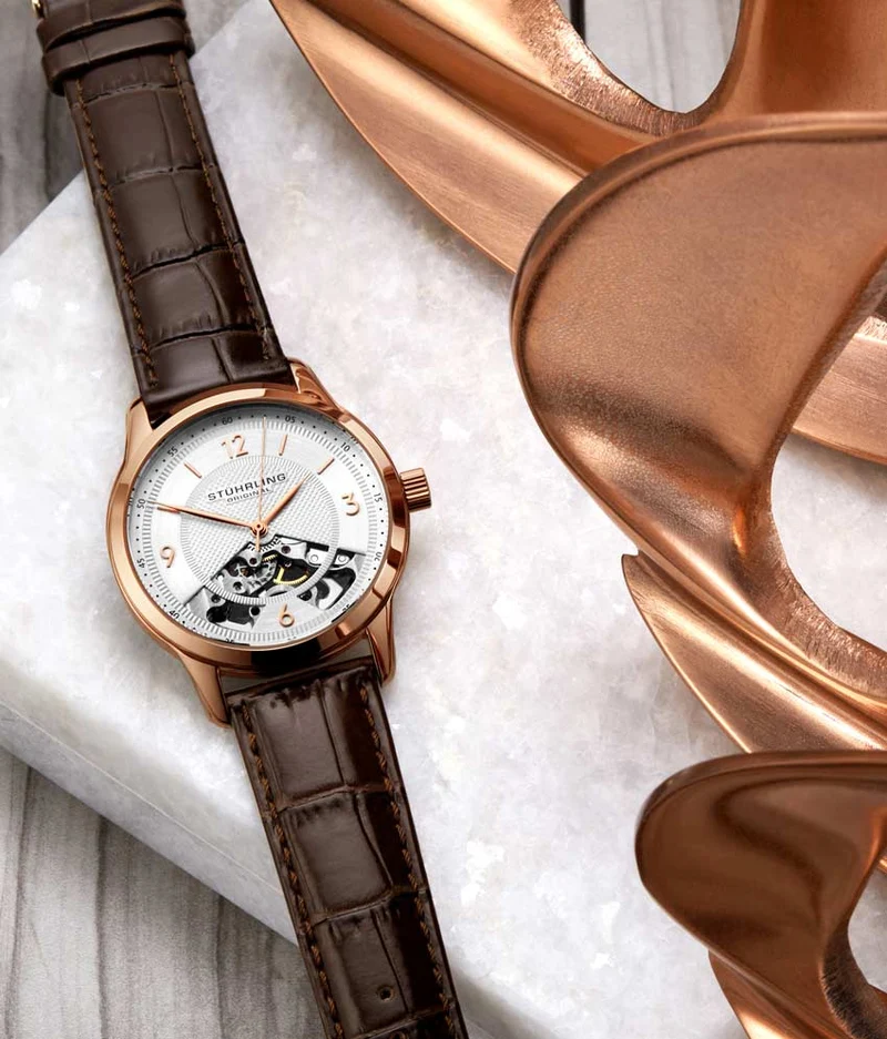 Stührling The Dynamic Hand-Wind 977 Skeleton 40mm