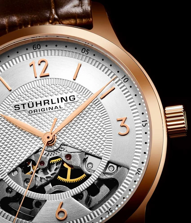 Stührling The Dynamic Hand-Wind 977 Skeleton 40mm