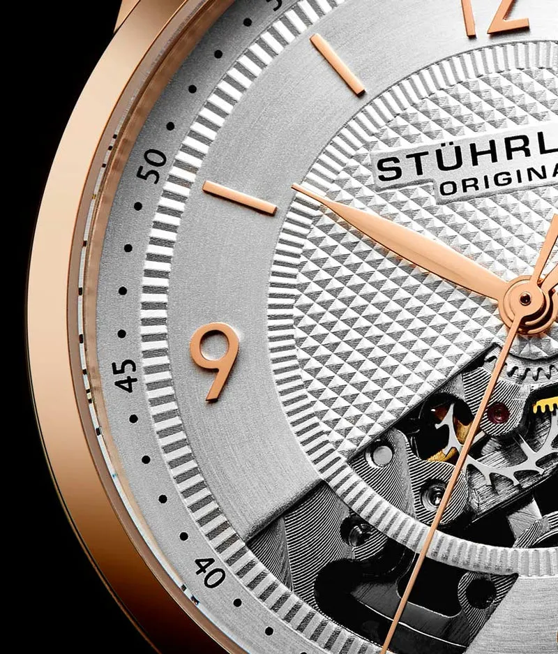 Stührling The Dynamic Hand-Wind 977 Skeleton 40mm