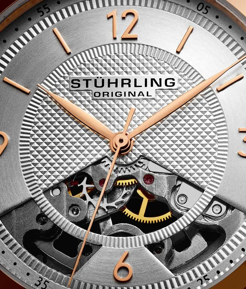 Stührling The Dynamic Hand-Wind 977 Skeleton 40mm