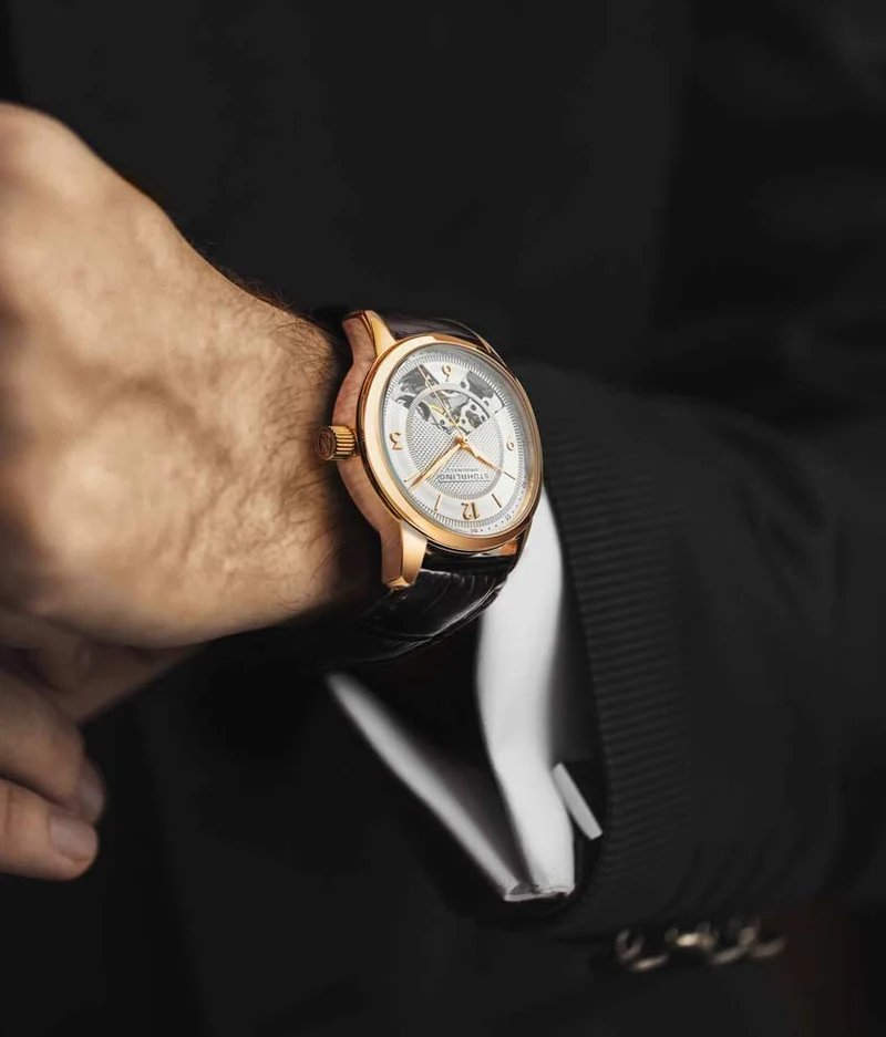 Stührling The Dynamic Hand-Wind 977 Skeleton 40mm