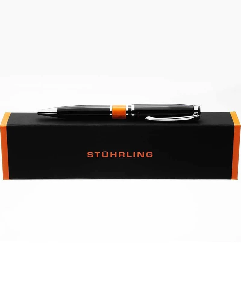 Stührling Cicero Black Composite Twist-Action Ballpoint Pen