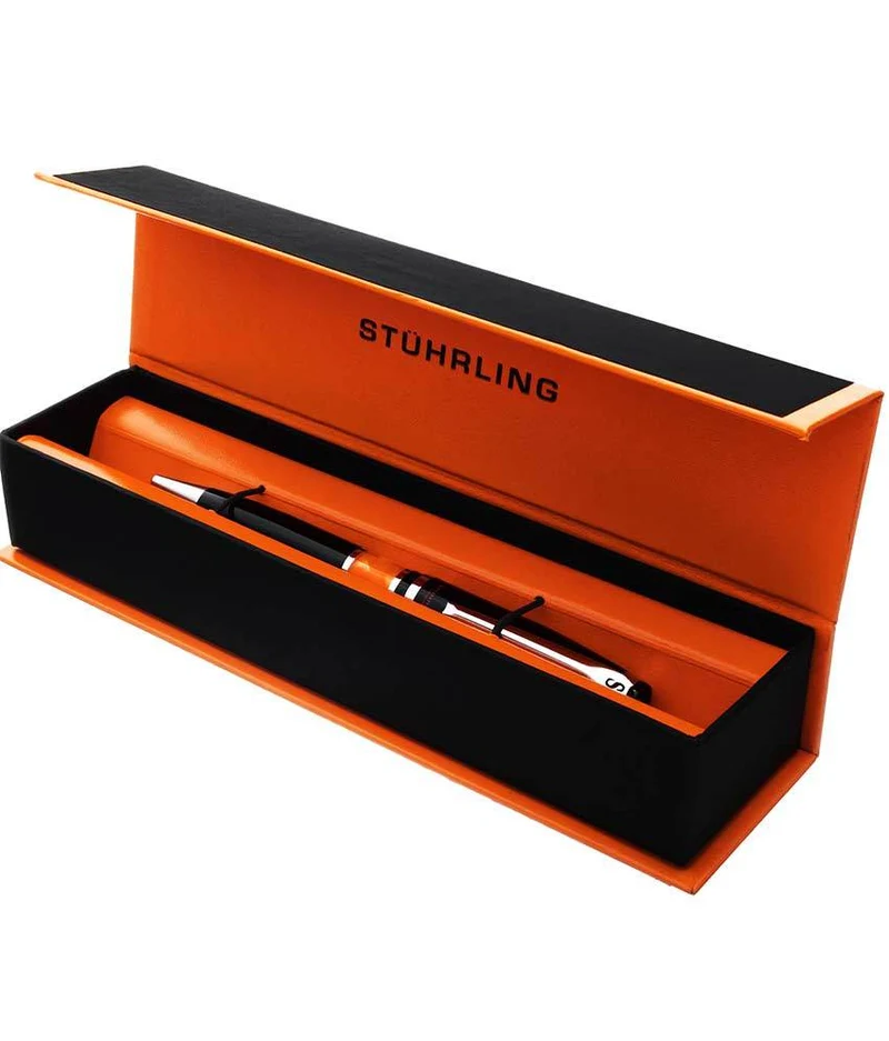 Stührling Cicero Black Composite Twist-Action Ballpoint Pen