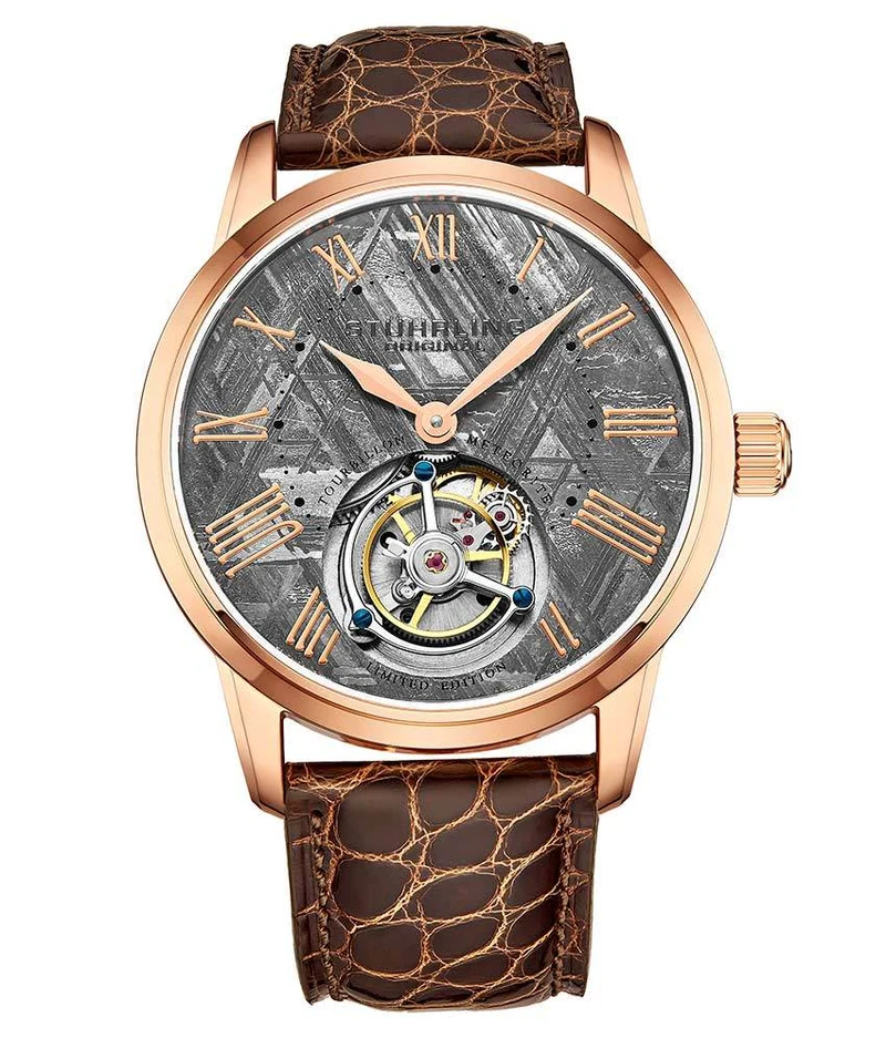 Stührling Barringer 972 Hand-wind 40mm Tourbillon