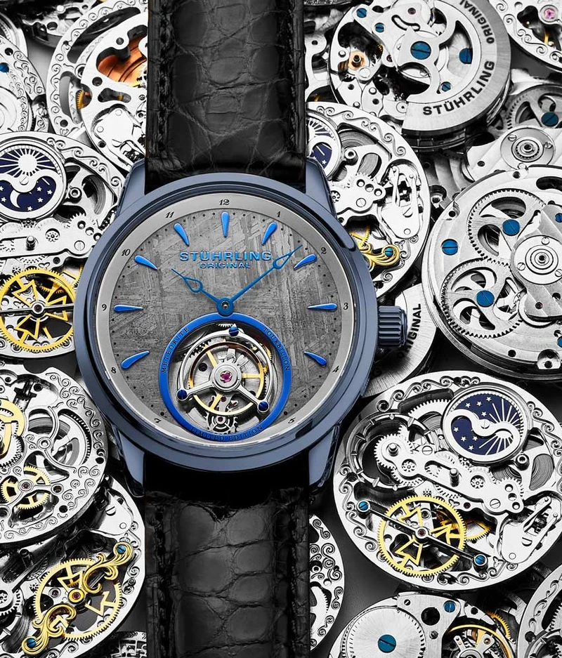 Stührling Galactic Labyrinth 42mm Tourbillon