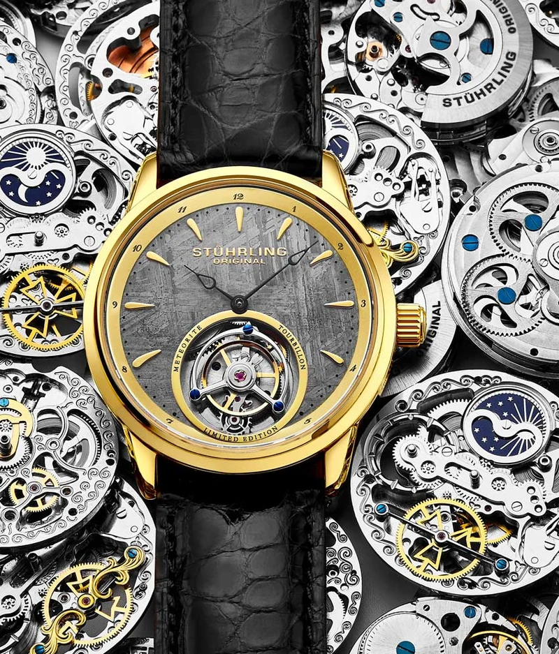 Stührling Galactic Labyrinth 42mm Tourbillon