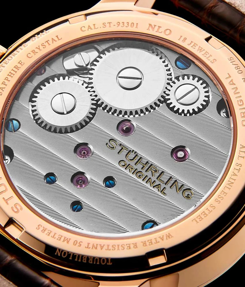 Stührling Galactic Labyrinth 42mm Tourbillon